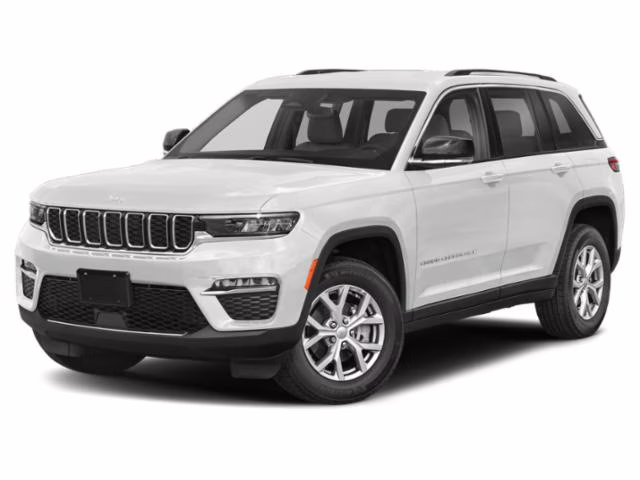 2025 Bright White Clearcoat Jeep Grand Cherokee Limited RWD SUV