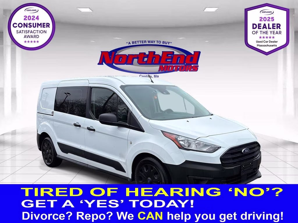 2023 Frozen White Ford Transit Connect XL FWD Van