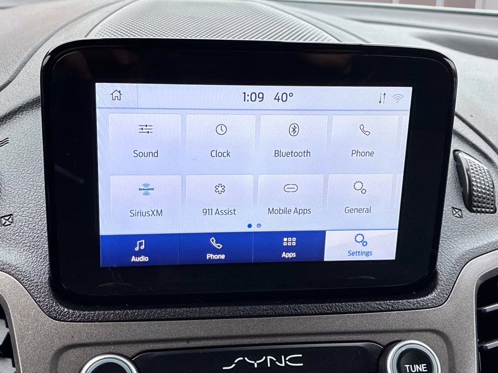 2023 Frozen White Ford Transit Connect XL FWD Van