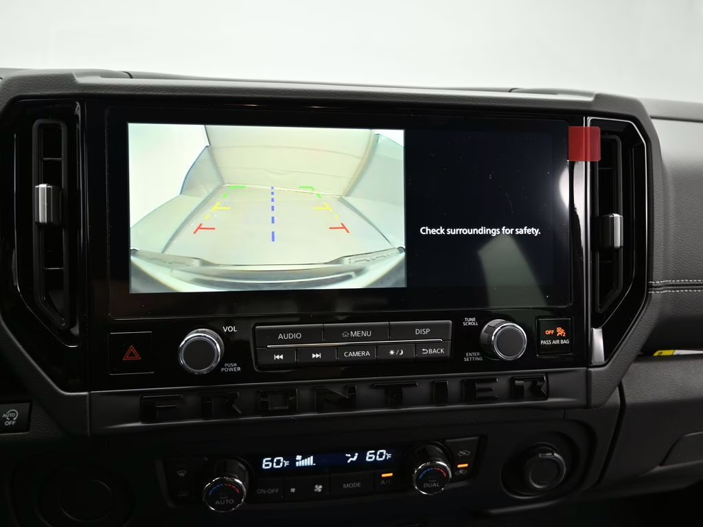 2026 Glacier White Nissan Frontier SV RWD Truck