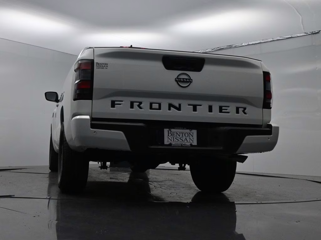 2026 Glacier White Nissan Frontier SV RWD Truck