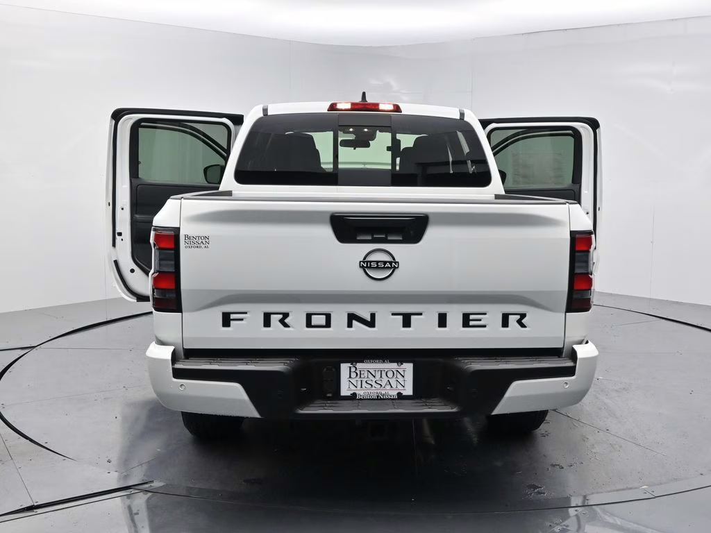 2026 Glacier White Nissan Frontier SV RWD Truck