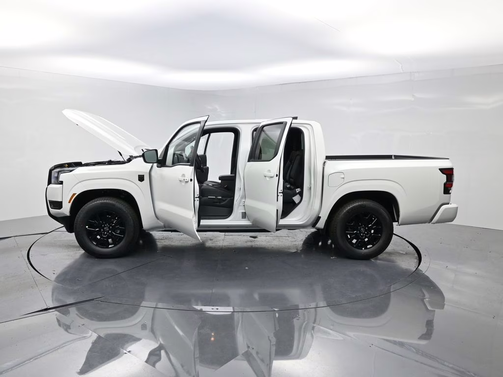 2026 Glacier White Nissan Frontier SV RWD Truck