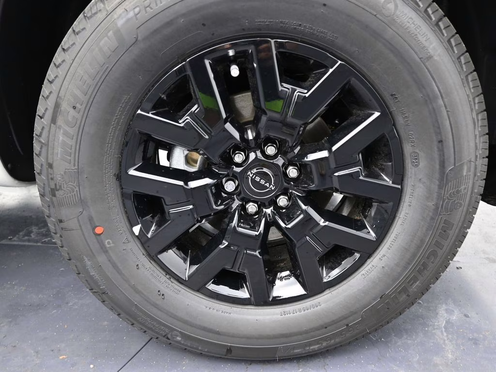 2026 Glacier White Nissan Frontier SV RWD Truck