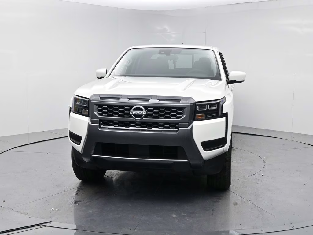 2026 Glacier White Nissan Frontier SV RWD Truck