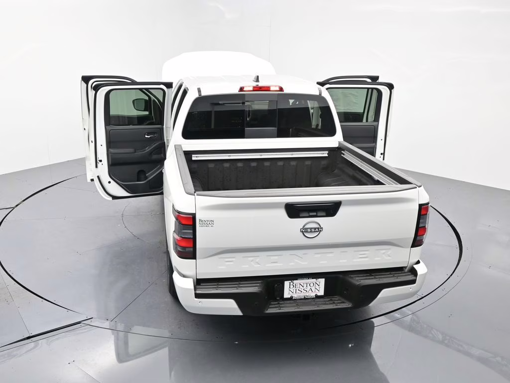 2026 Glacier White Nissan Frontier SV RWD Truck