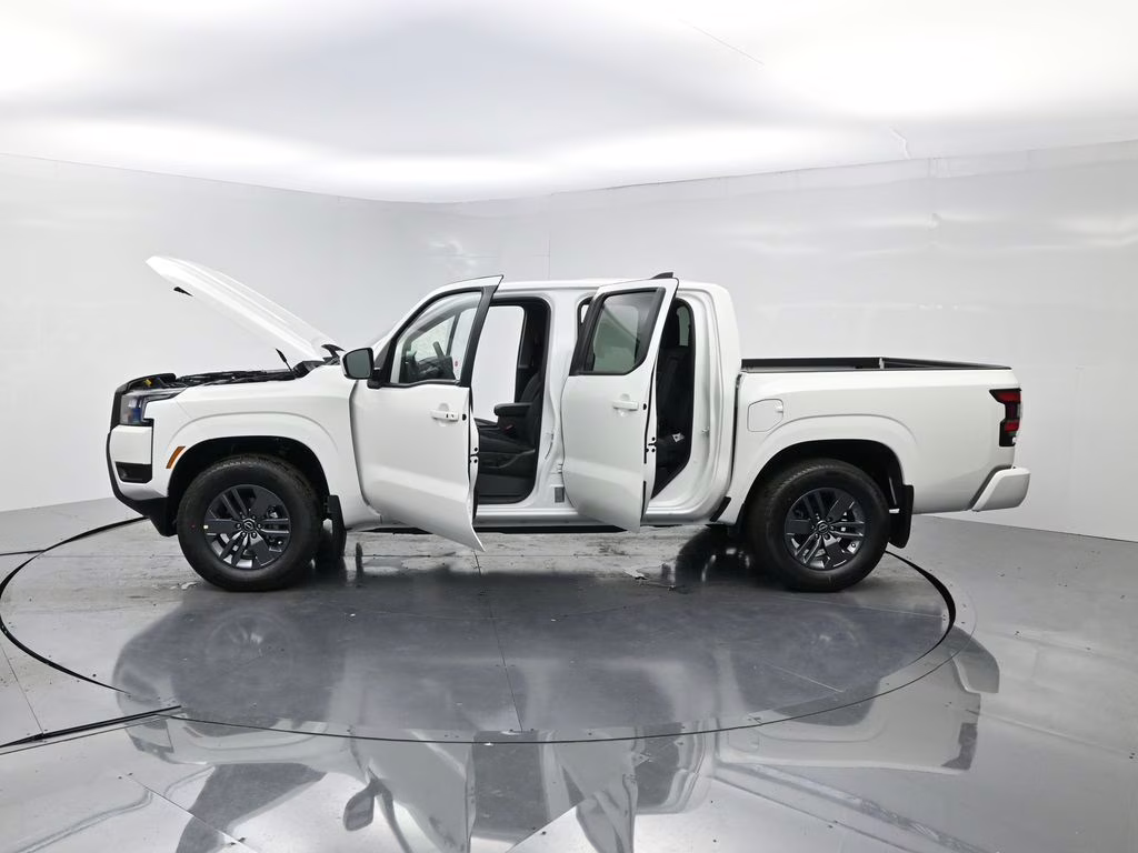 2026 Glacier White Nissan Frontier SV RWD Truck
