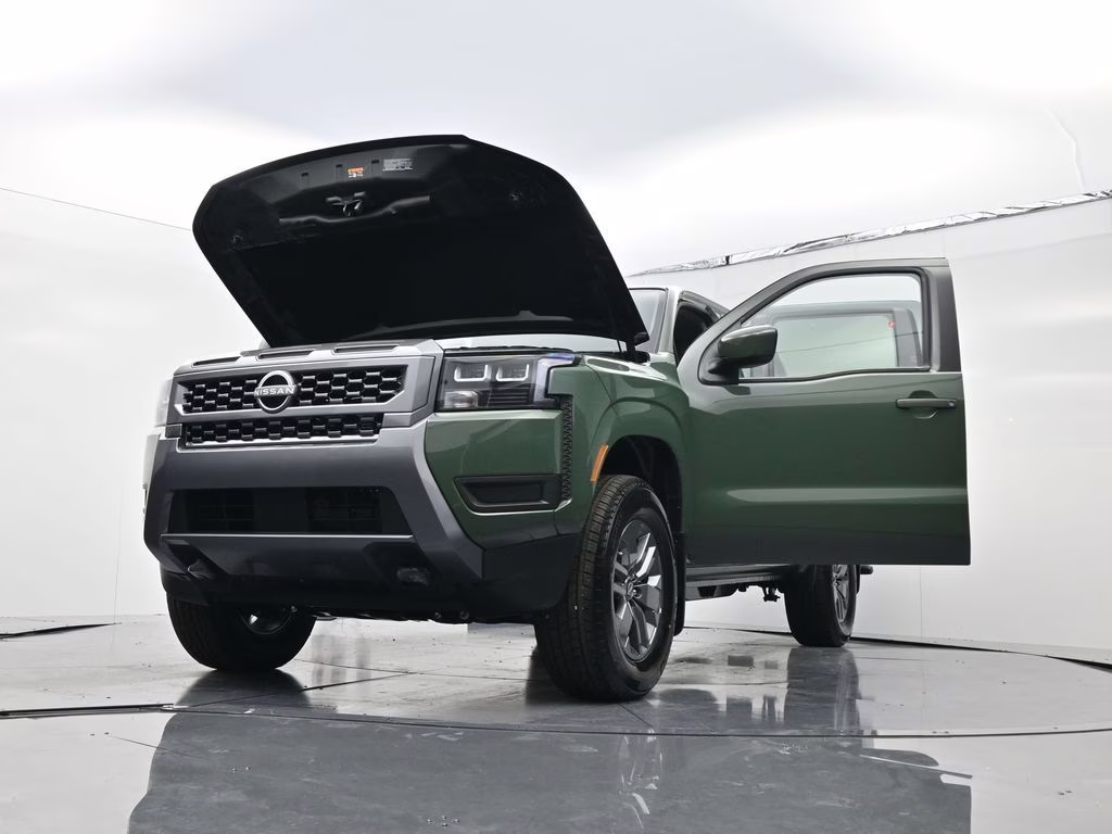 2026 Tactical Green Metallic Nissan Frontier SV 4X4 Truck