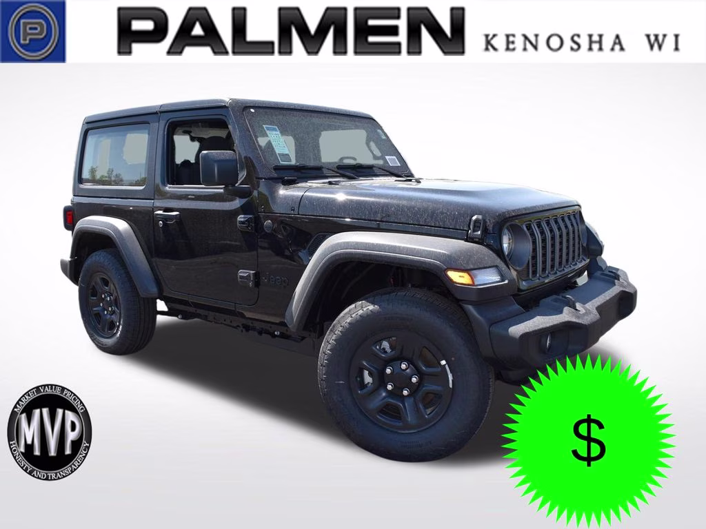 2026 Black Clearcoat Jeep Wrangler Sport 4X4 SUV