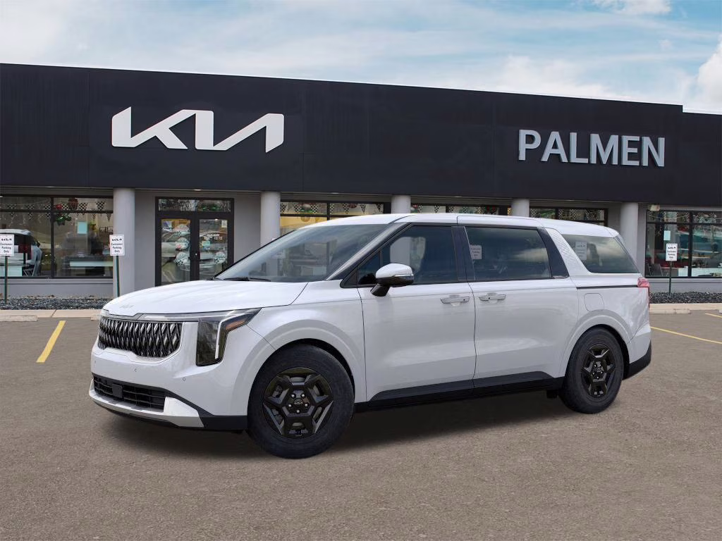 2026 Snow White Pearl Kia Carnival LXS FWD Van
