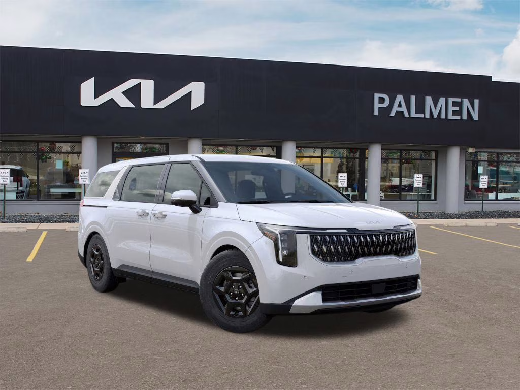 2026 Snow White Pearl Kia Carnival LXS FWD Van