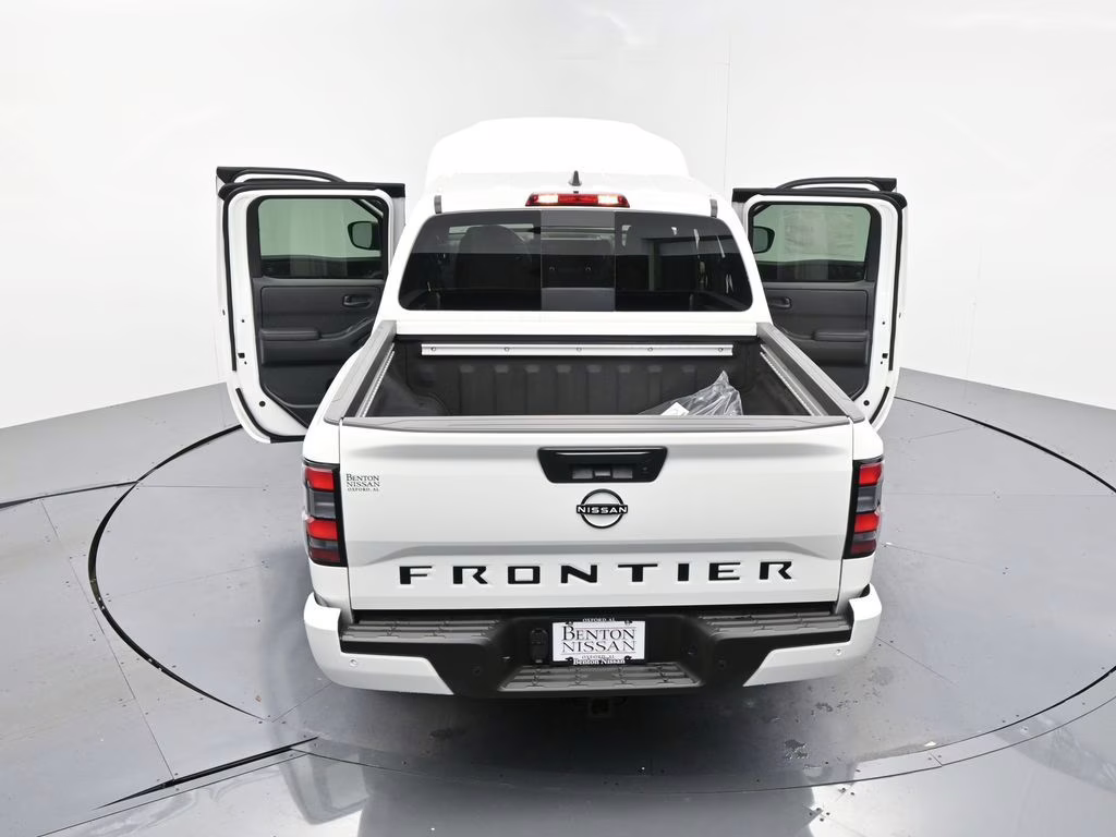 2026 Glacier White Nissan Frontier SV RWD Truck