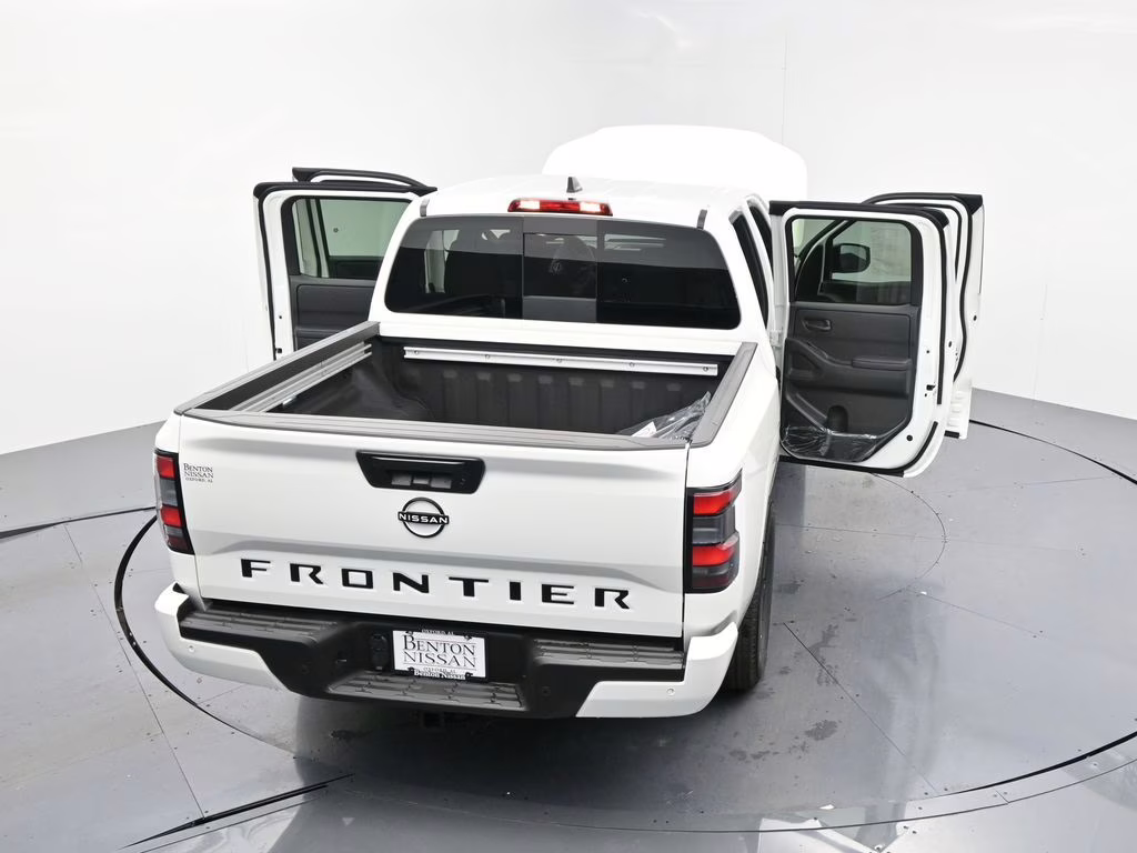 2026 Glacier White Nissan Frontier SV RWD Truck