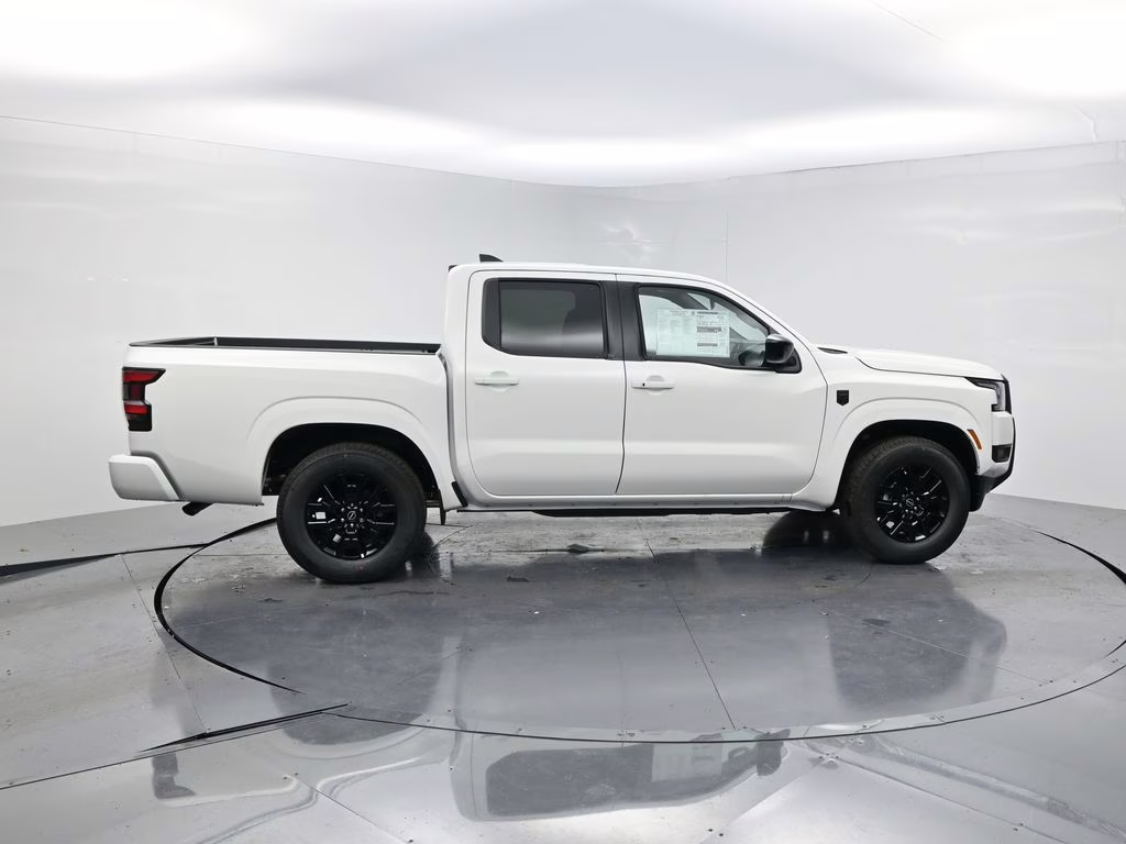 2026 Glacier White Nissan Frontier SV RWD Truck