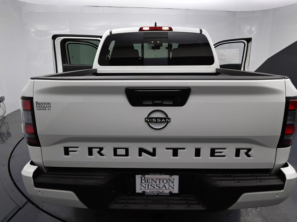 2026 Glacier White Nissan Frontier SV RWD Truck