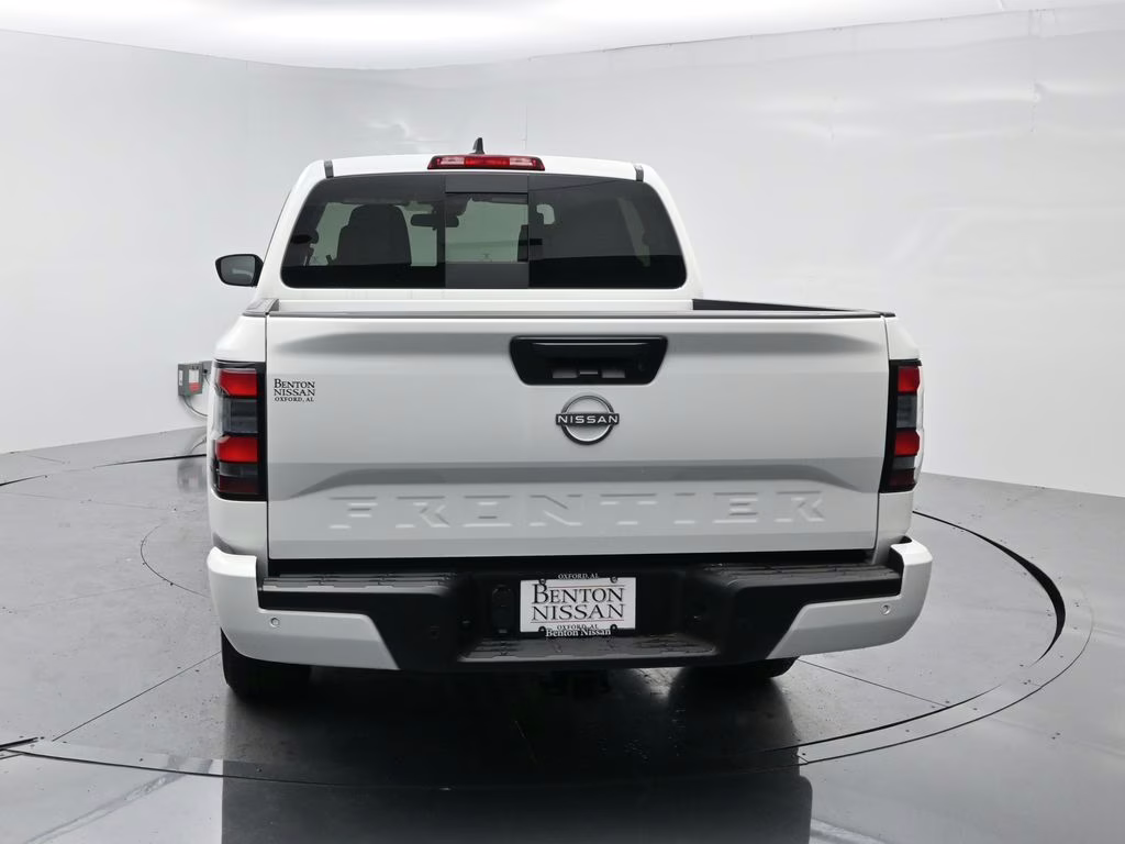 2026 Glacier White Nissan Frontier SV RWD Truck