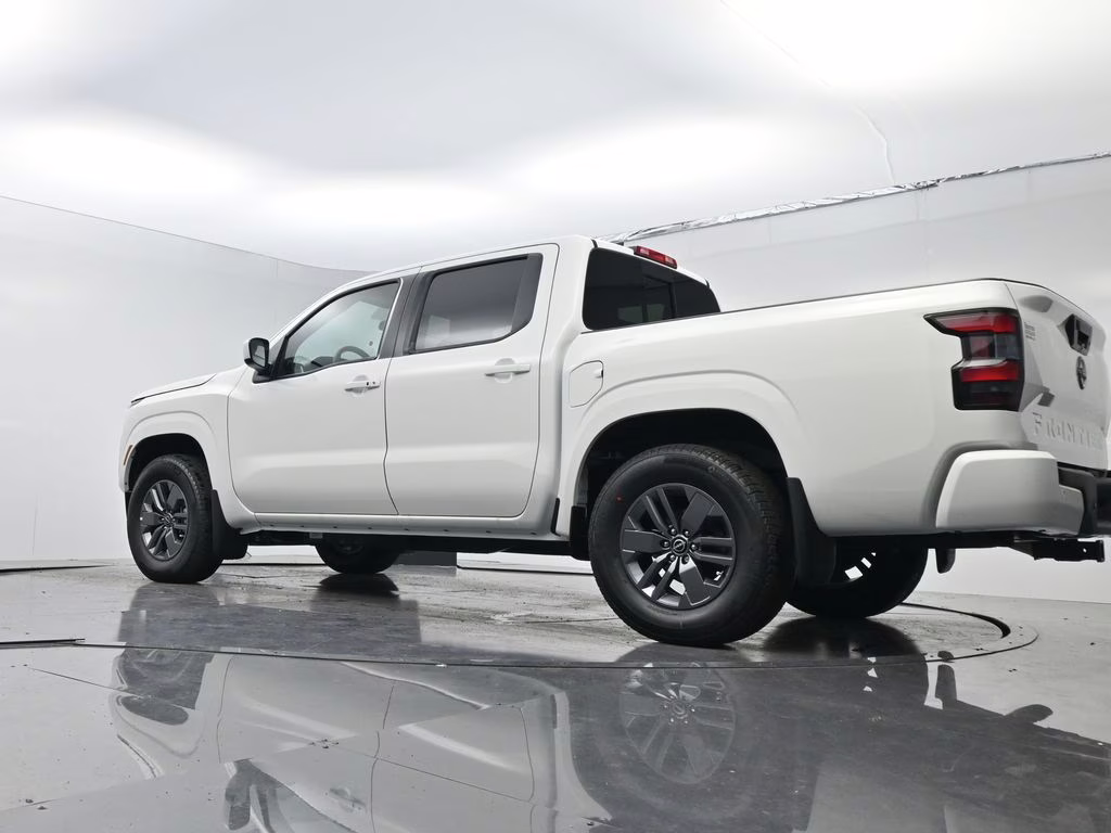 2026 Glacier White Nissan Frontier SV RWD Truck