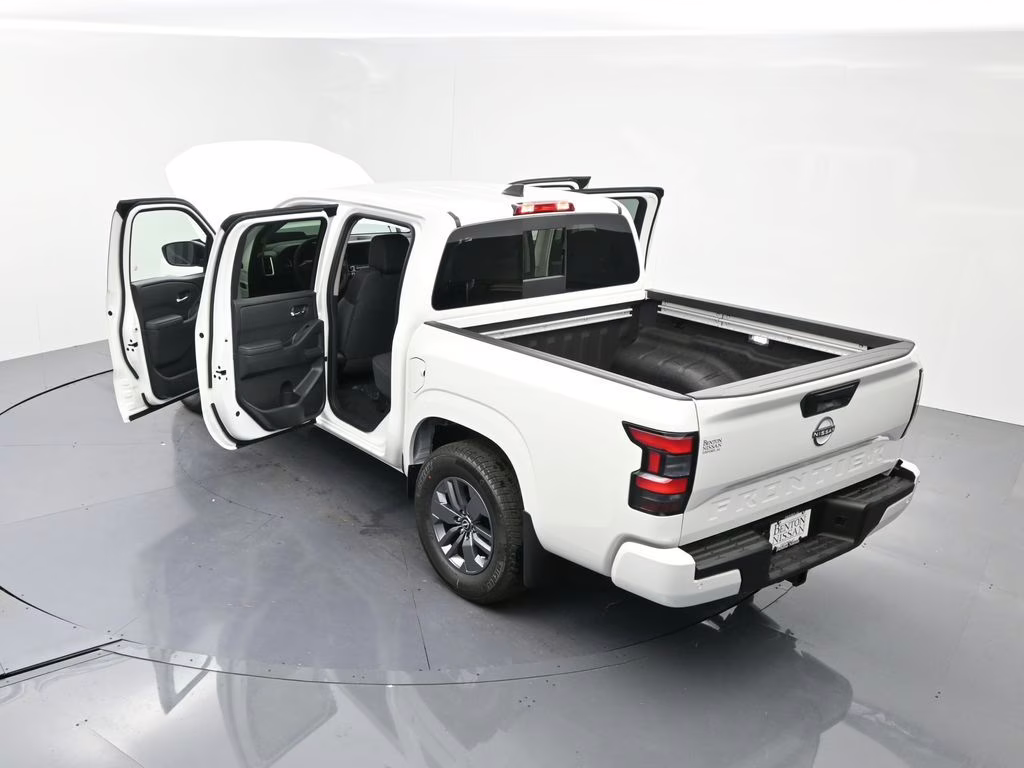 2026 Glacier White Nissan Frontier SV RWD Truck