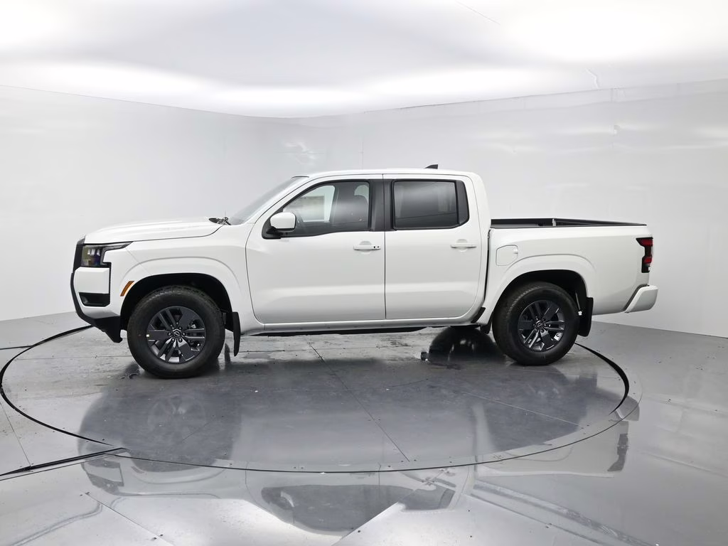 2026 Glacier White Nissan Frontier SV RWD Truck