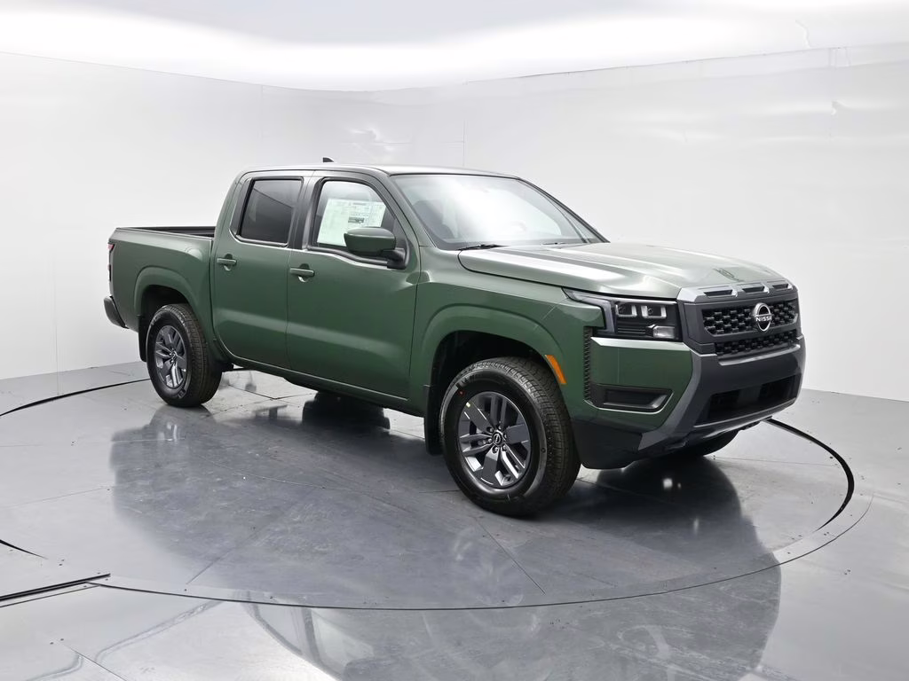 2026 Tactical Green Metallic Nissan Frontier SV 4X4 Truck
