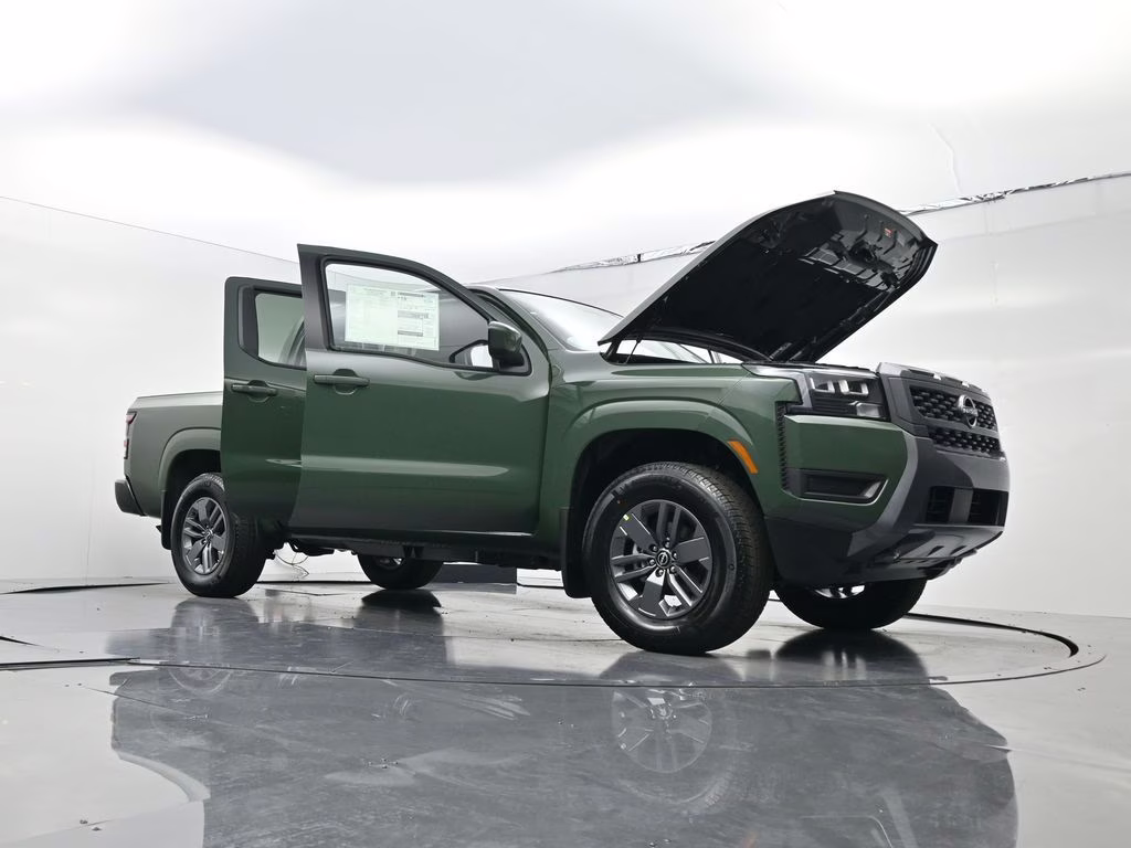 2026 Tactical Green Metallic Nissan Frontier SV 4X4 Truck