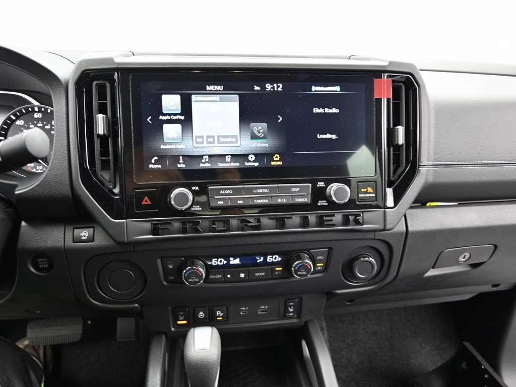 2026 Glacier White Nissan Frontier SV RWD Truck