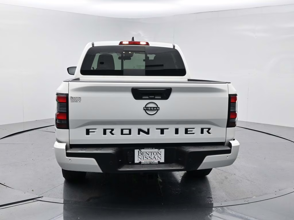 2026 Glacier White Nissan Frontier SV RWD Truck