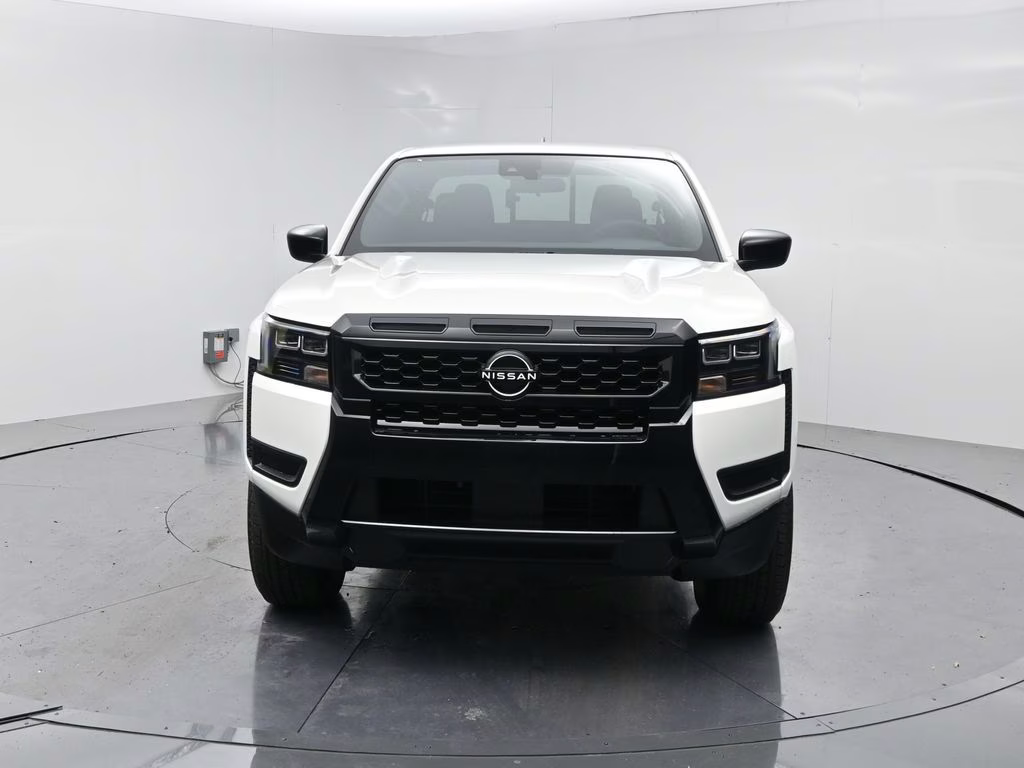 2026 Glacier White Nissan Frontier SV RWD Truck