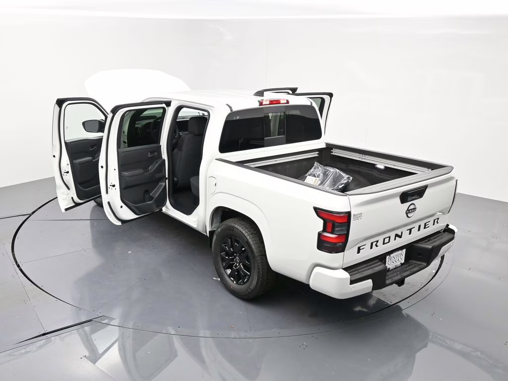 2026 Glacier White Nissan Frontier SV RWD Truck