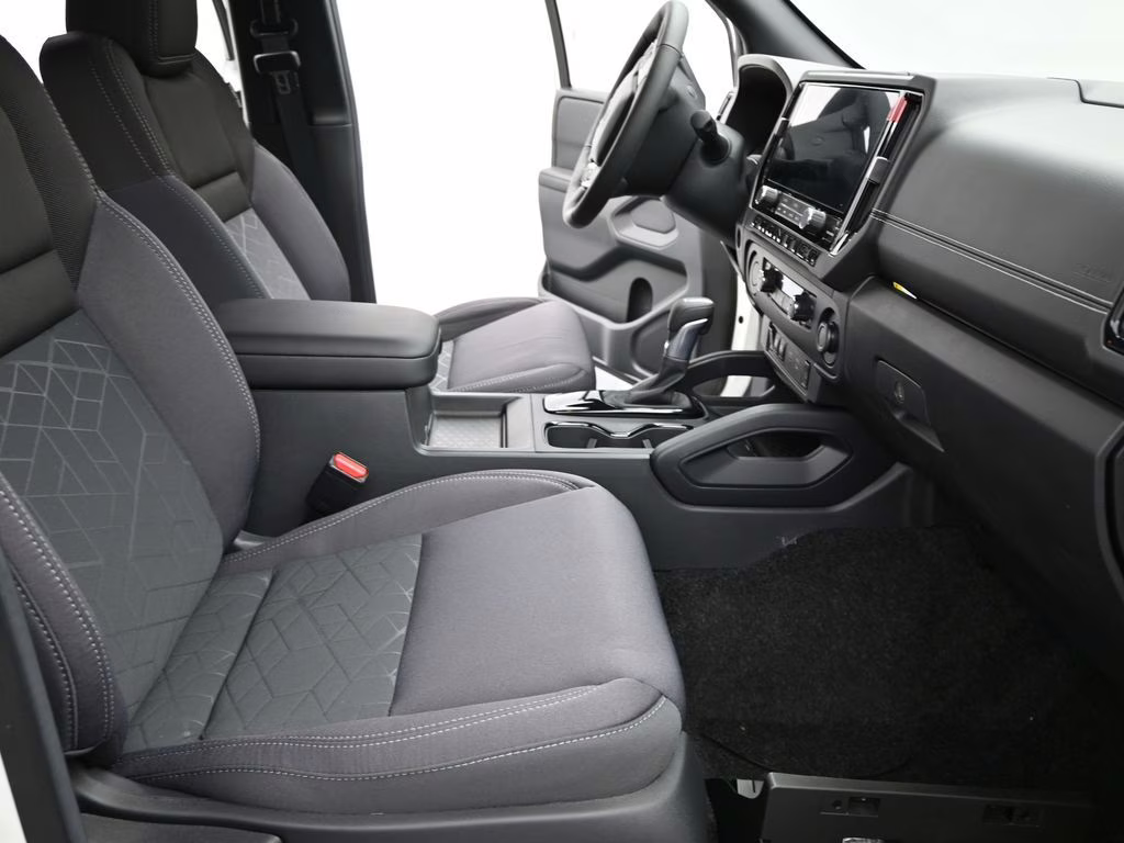 2026 Glacier White Nissan Frontier SV RWD Truck