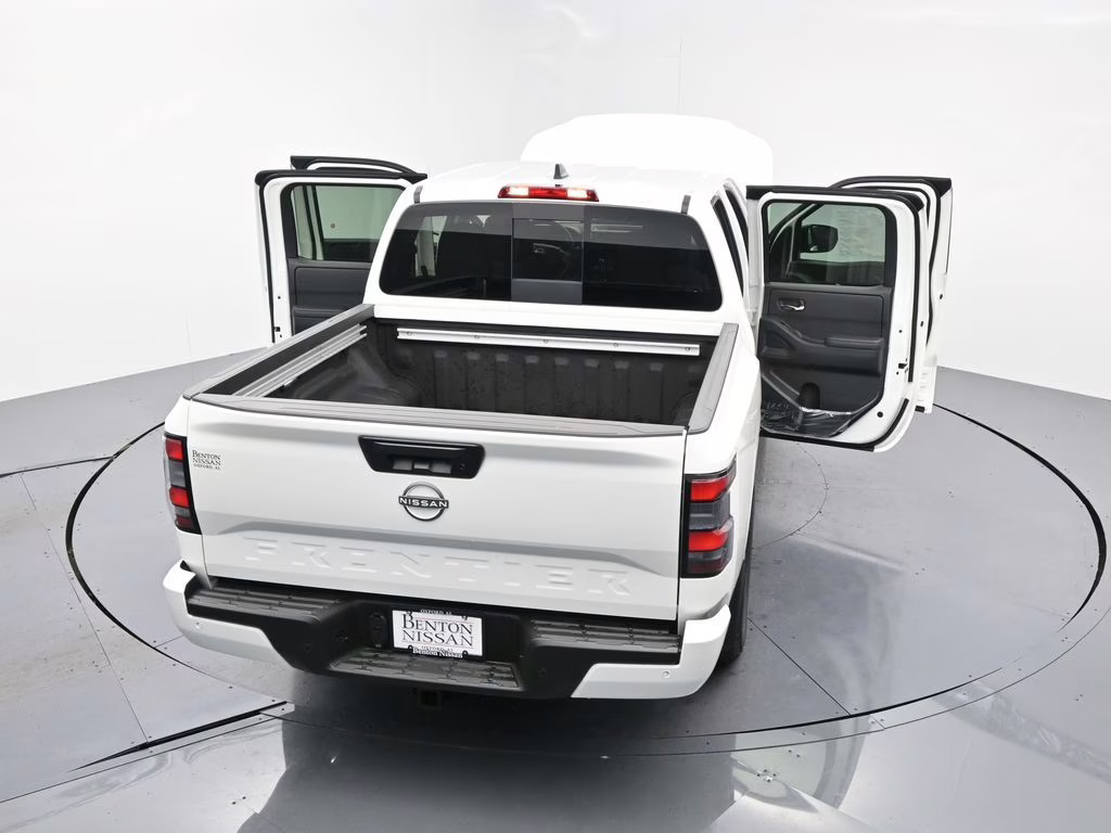 2026 Glacier White Nissan Frontier SV RWD Truck