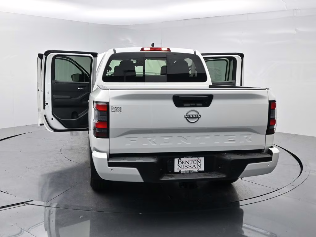 2026 Glacier White Nissan Frontier SV RWD Truck