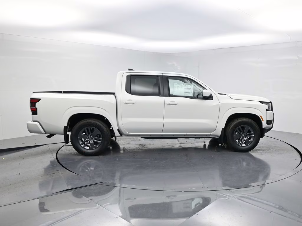 2026 Glacier White Nissan Frontier SV RWD Truck