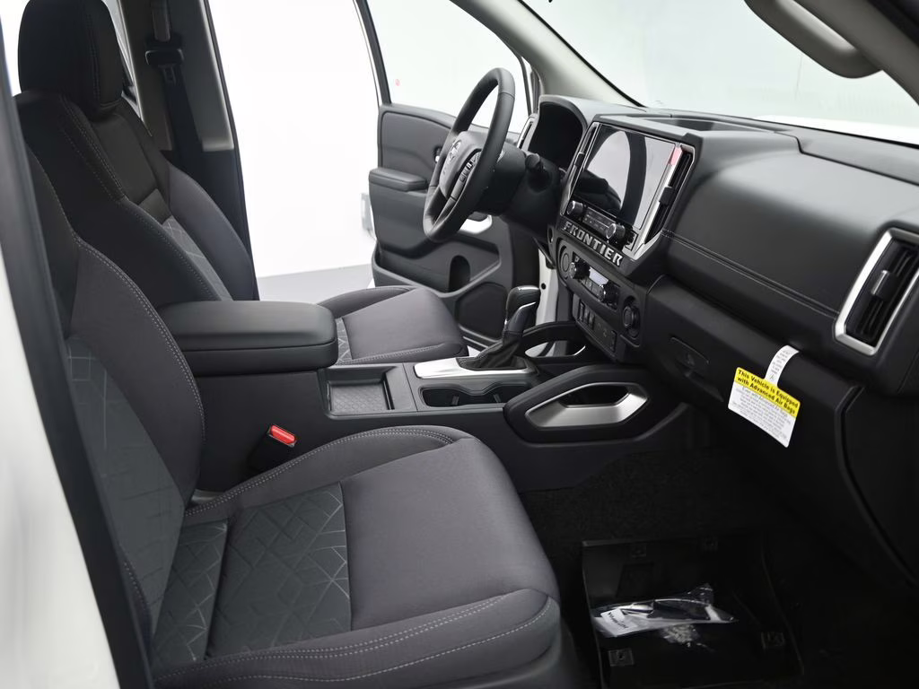 2026 Glacier White Nissan Frontier SV RWD Truck