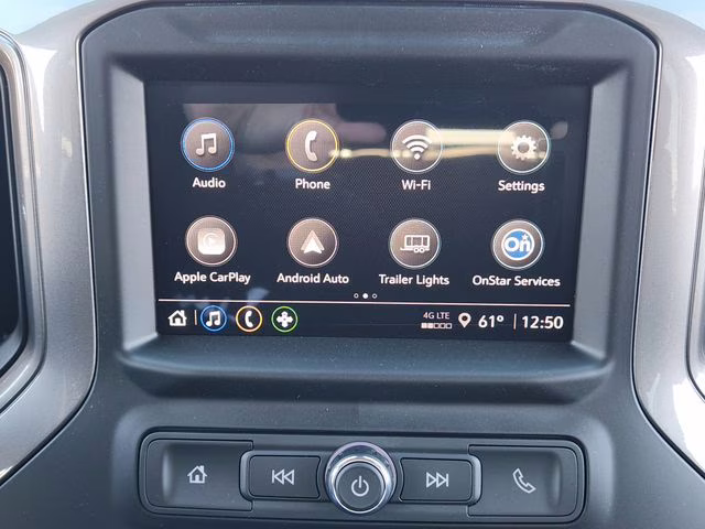 2026 Black Chevrolet Silverado 1500 Custom RWD Truck