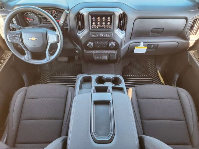 2026 Black Chevrolet Silverado 1500 Custom RWD Truck