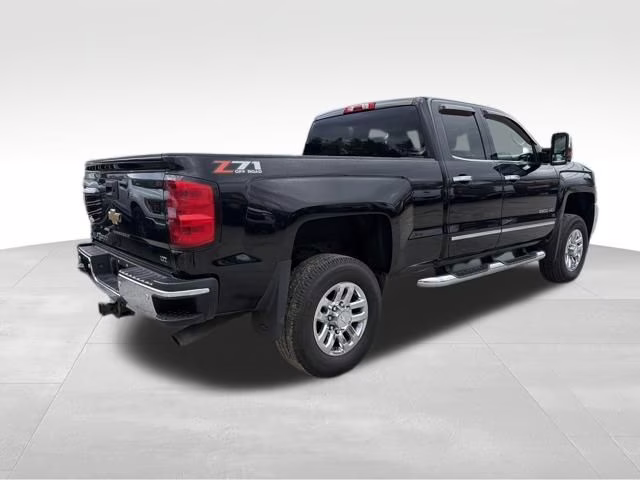 2015 Black Chevrolet Silverado 2500HD LTZ 4X4 Truck