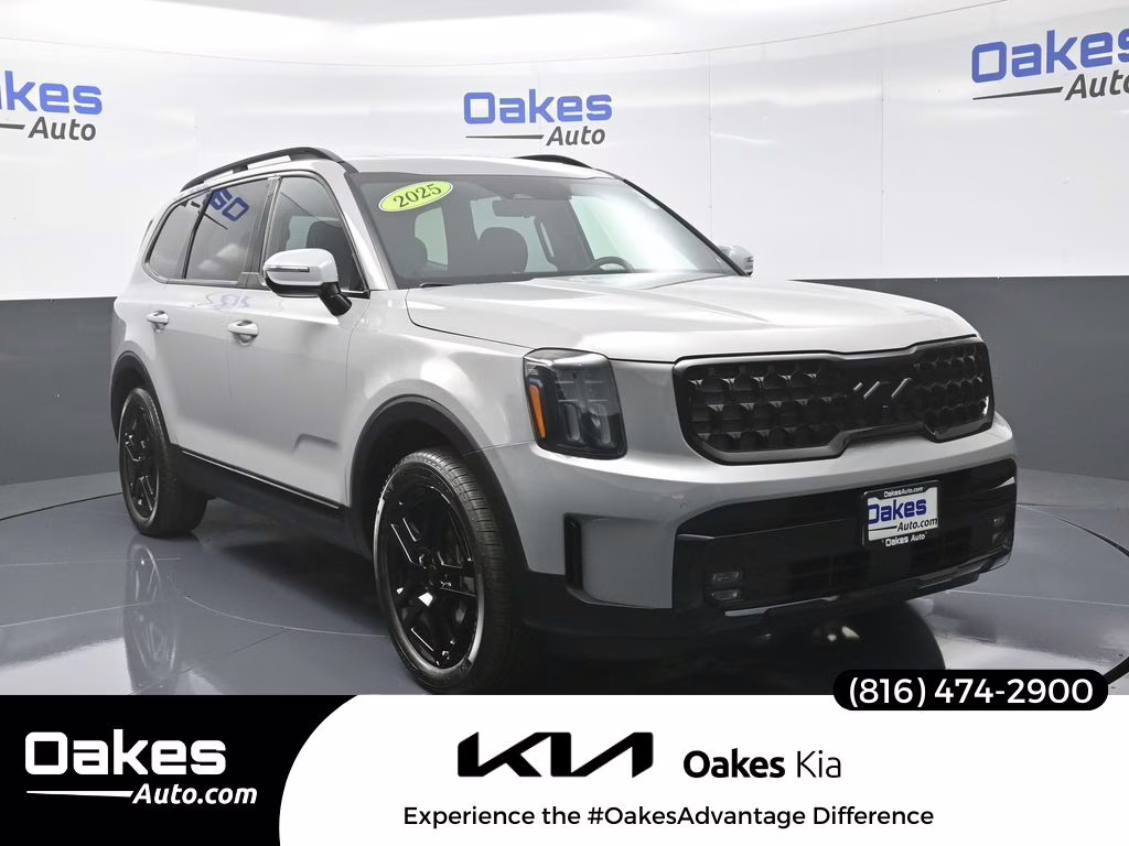 2025 Wolf Gray Kia Telluride SX-Prestige X-Line AWD SUV