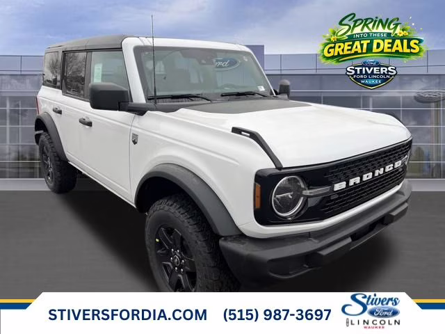 2025 Oxford White Ford Bronco Big Bend 4X4 SUV