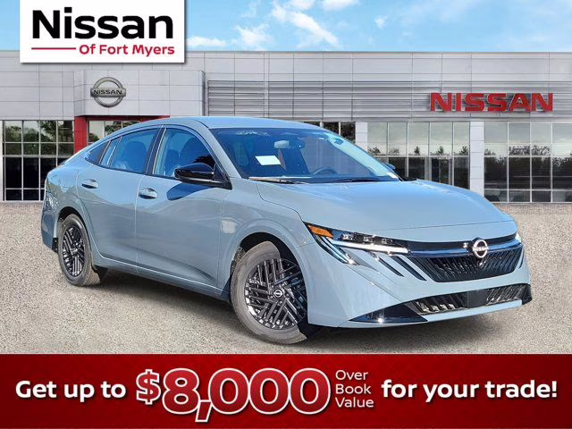 2026 Gray Metallic Nissan Sentra SV FWD Sedan