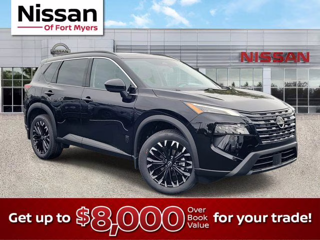 2026 Super Black Nissan Rogue SV FWD SUV