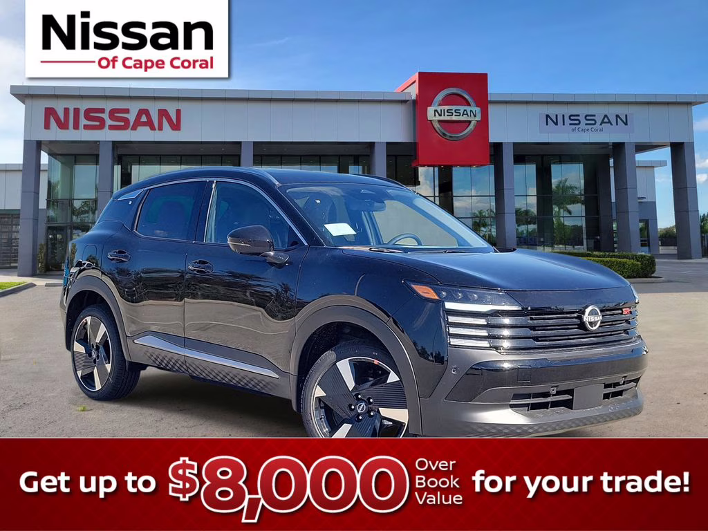 2026 Super Black Nissan Kicks SR FWD SUV