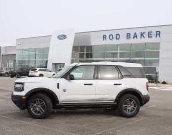 2025 Oxford White Ford Bronco Sport Big Bend 4X4 SUV