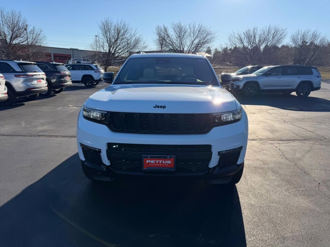 2025 Bright White Clearcoat Jeep Grand Cherokee L Limited 4X4 SUV