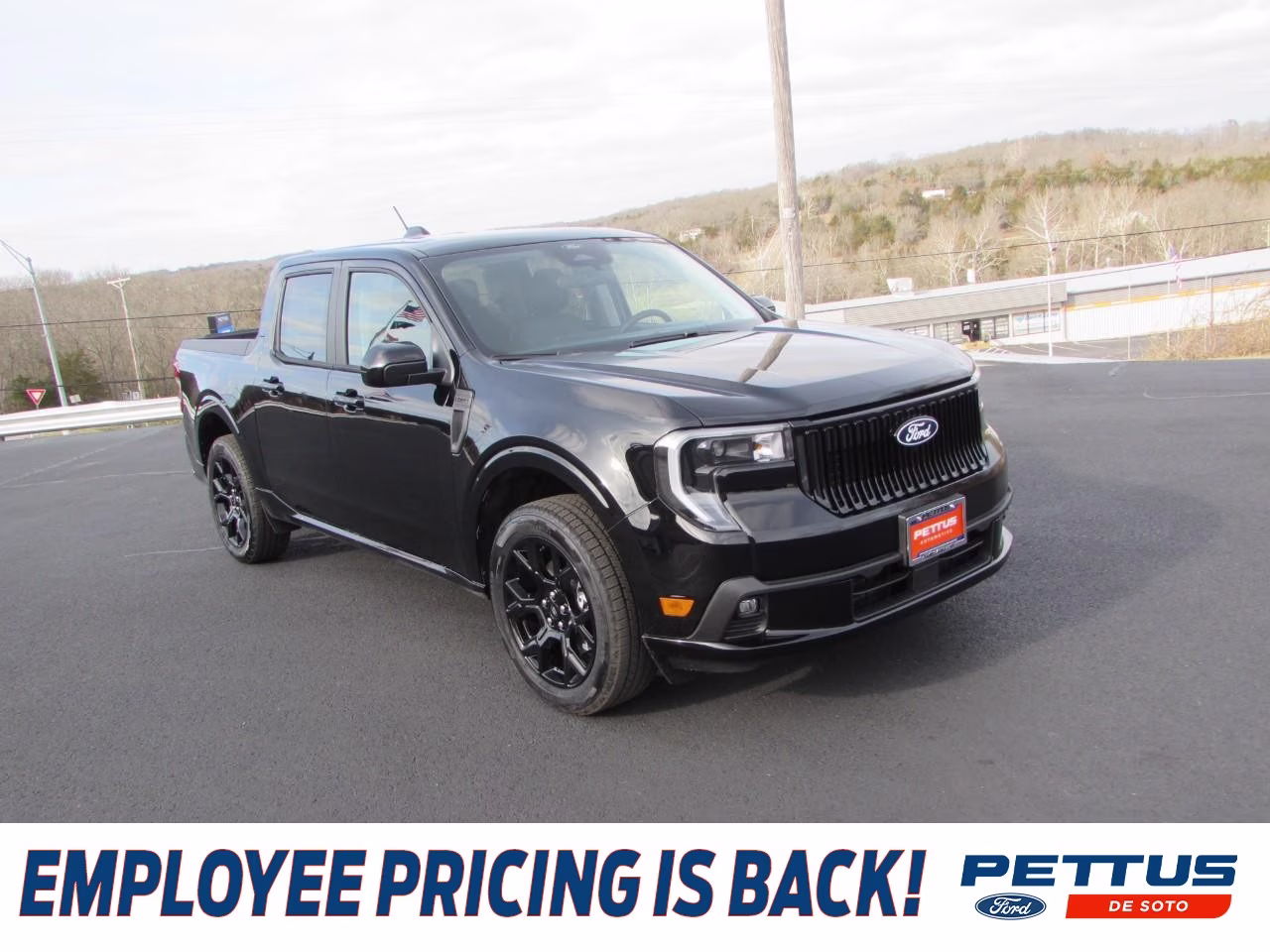 2026 Shadow Black Ford Maverick Lobo Standard AWD Truck