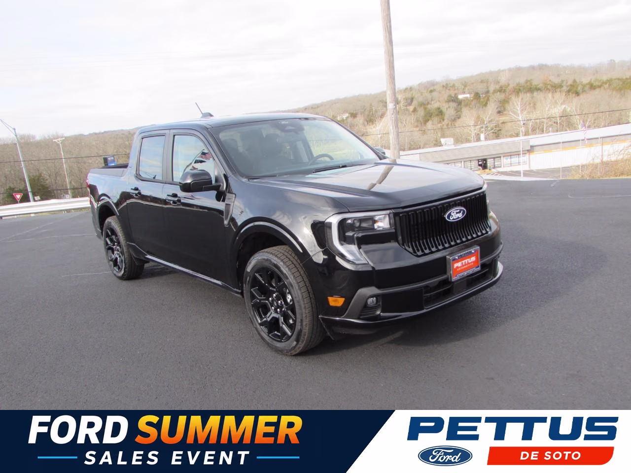 2026 Shadow Black Ford Maverick Lobo Standard AWD Truck