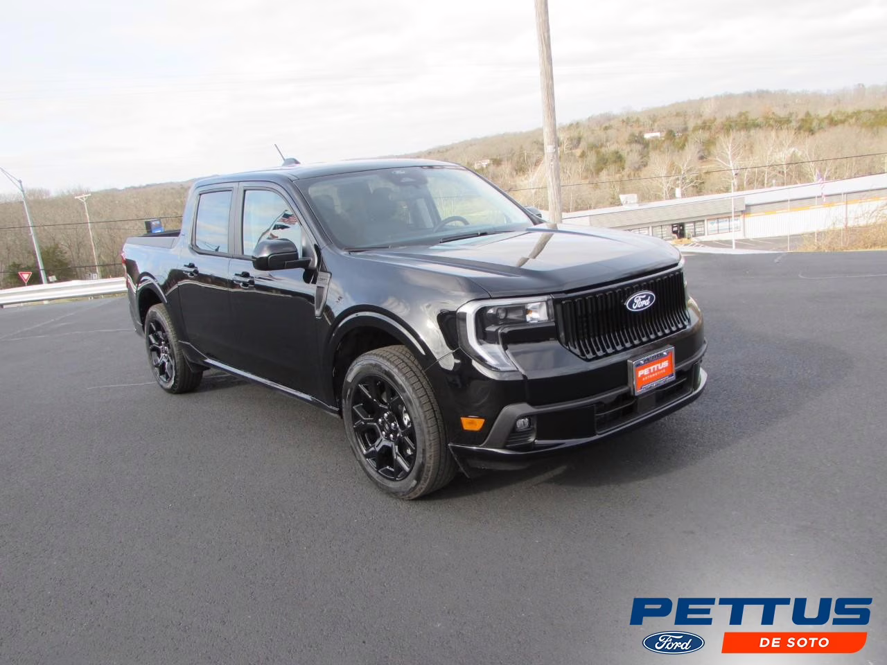 2026 Shadow Black Ford Maverick Lobo Standard AWD Truck