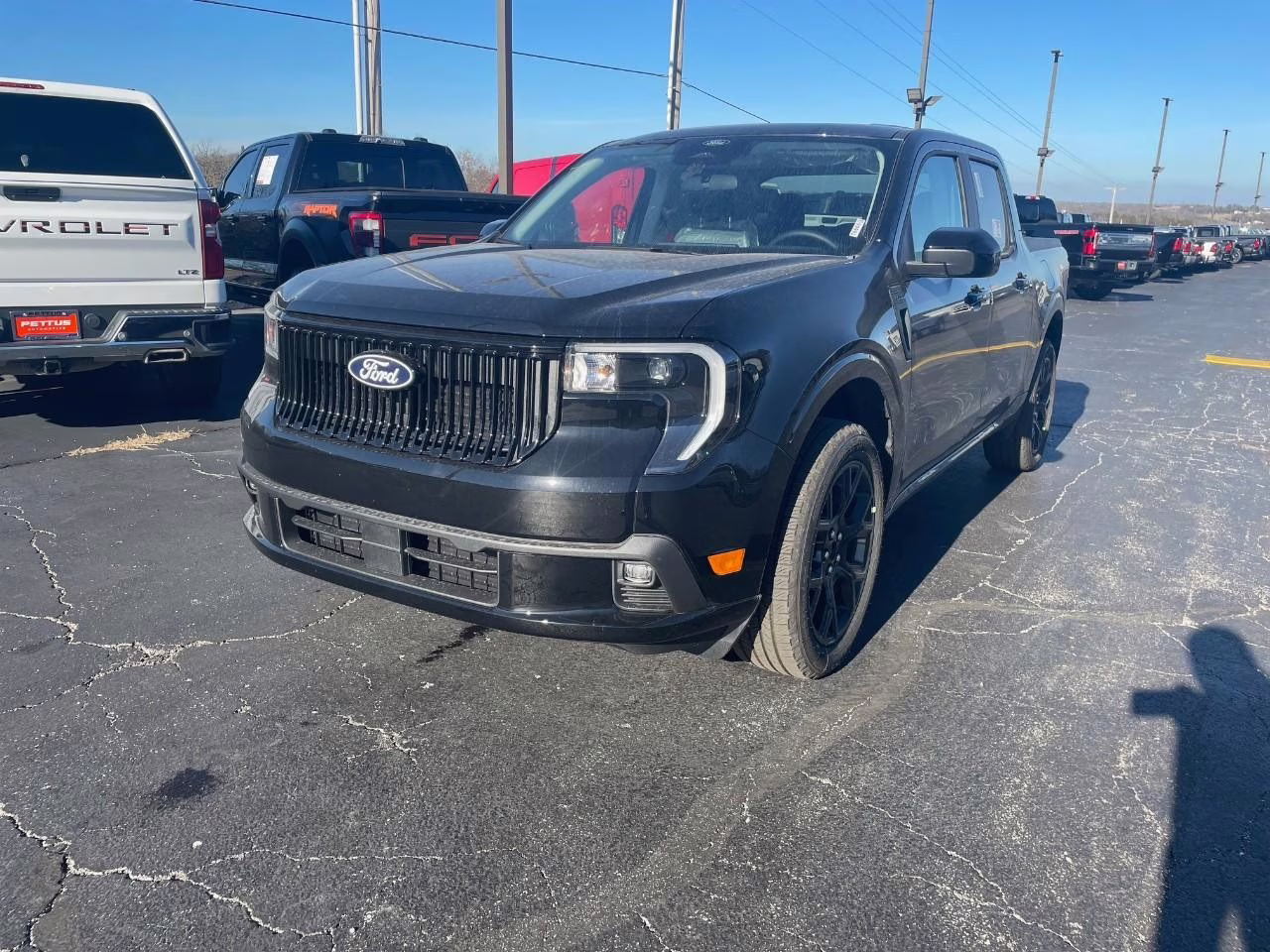 2026 Shadow Black Ford Maverick Lobo Standard AWD Truck