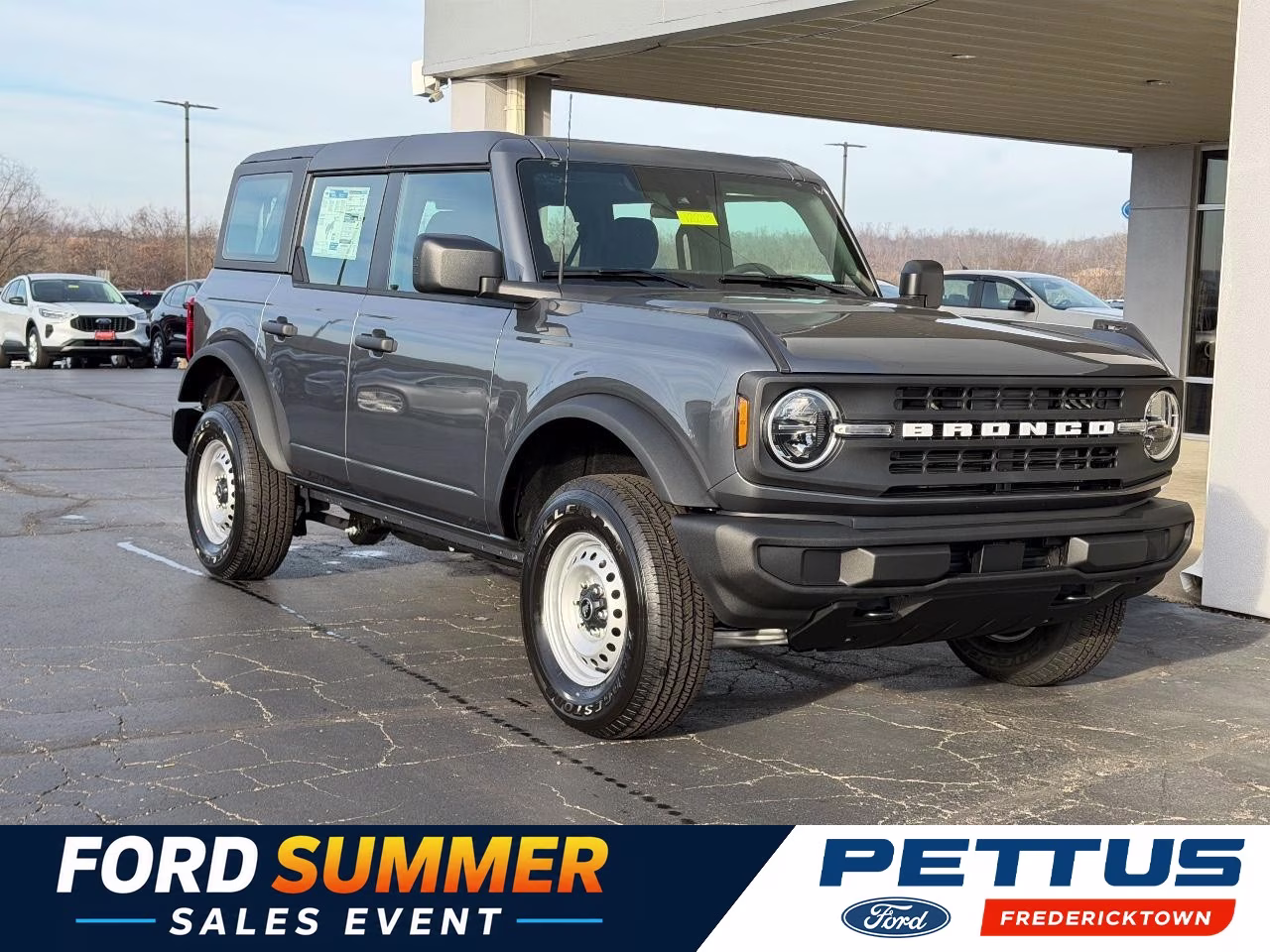 2025 Carbonized Gray Metallic Ford Bronco Base 4X4 SUV