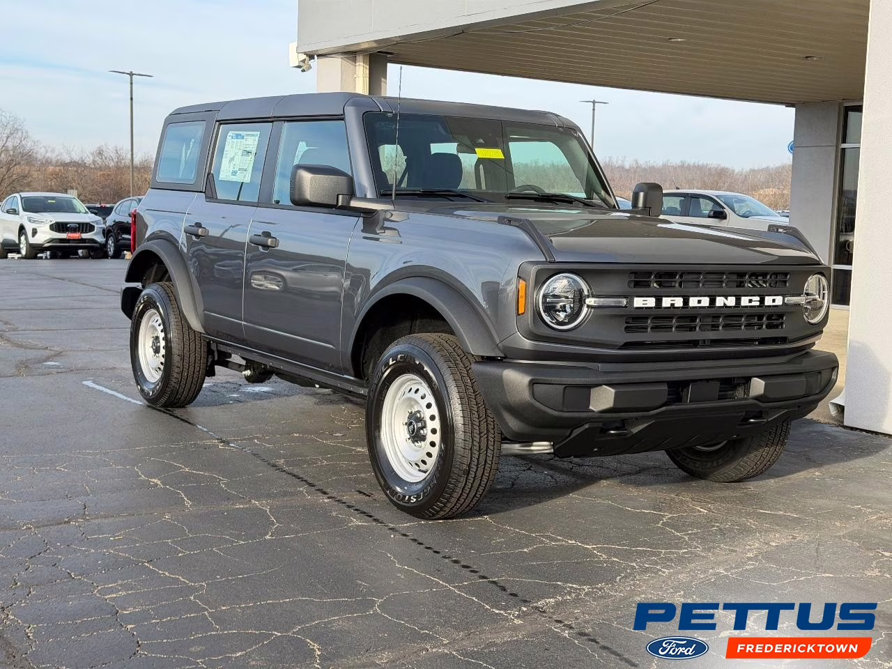 2025 Carbonized Gray Metallic Ford Bronco Base 4X4 SUV